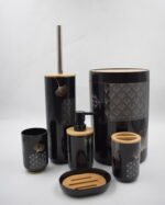 ⁦مجموعة إكسسوارات الحمام متكونة من 6 عناصر  BATHROOM⁩ - الصورة ⁦4⁩