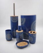 ⁦مجموعة إكسسوارات الحمام متكونة من 6 عناصر  BATHROOM⁩ - الصورة ⁦3⁩