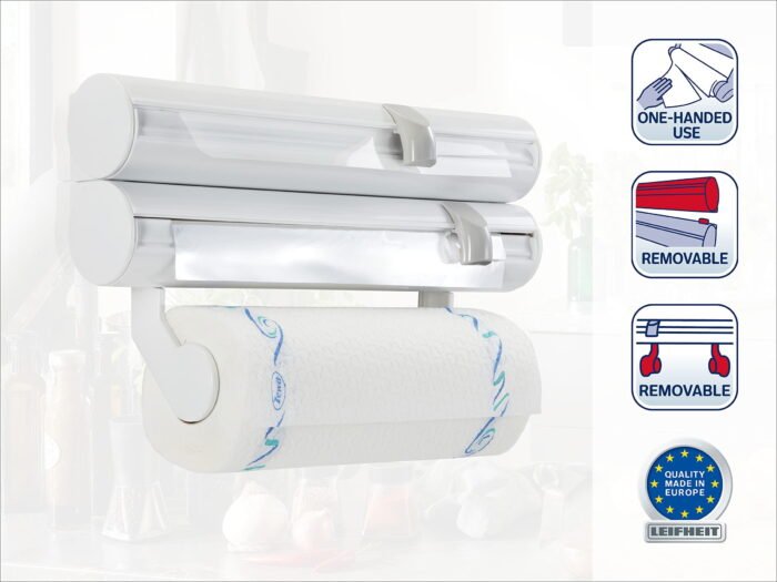 Distributeur essuie-tout plastique/aluminium – Image 3