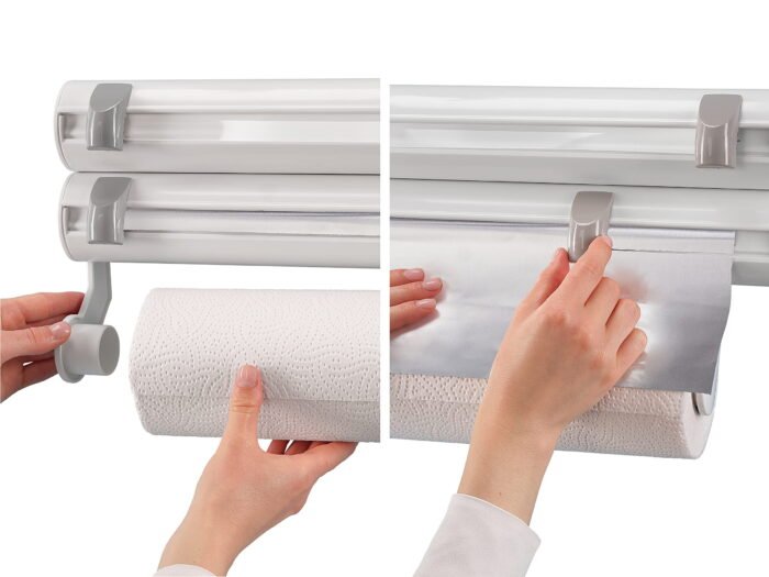 Distributeur essuie-tout plastique/aluminium – Image 5