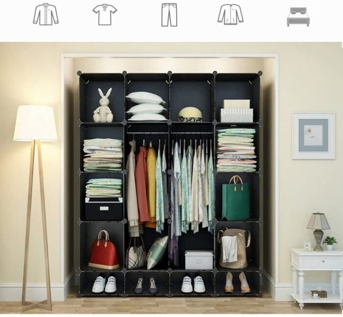 Armoire vêtements portable – Image 2