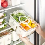 Boîtes fruits étanches avec poignées – frigo – Image 3