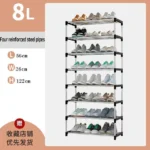 Armoire chaussures 8 niveaux – multifonction