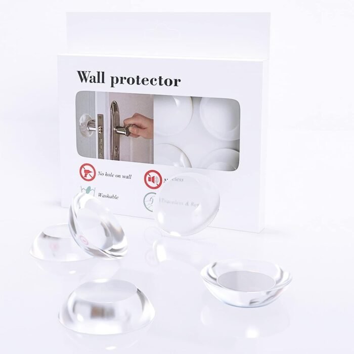 Butée de porte silicone transparente – Image 3