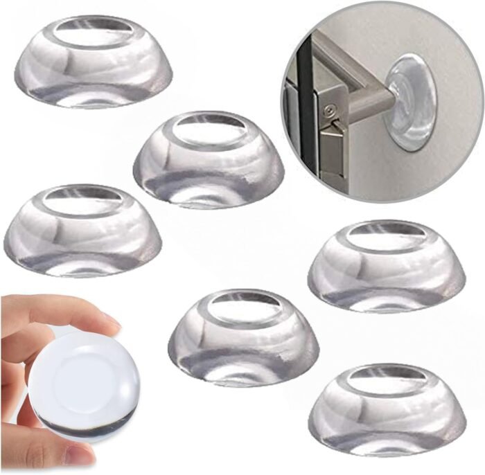 Butée de porte silicone transparente – Image 5