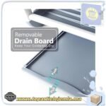 Égouttoir aluminium 3 niveaux – Image 2