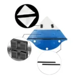 Raclette vitres magnétique (15–24 mm) – triangle – Image 3