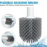 Brosse Toilette Silicone