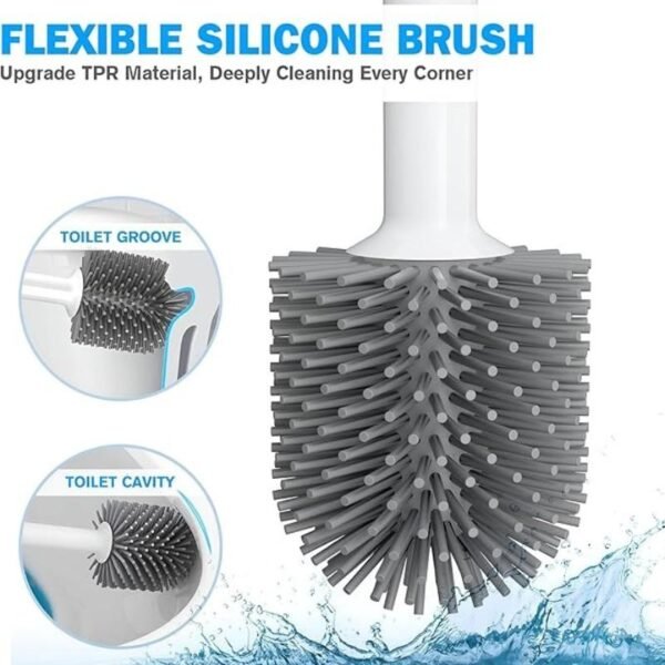 Brosse Toilette Silicone