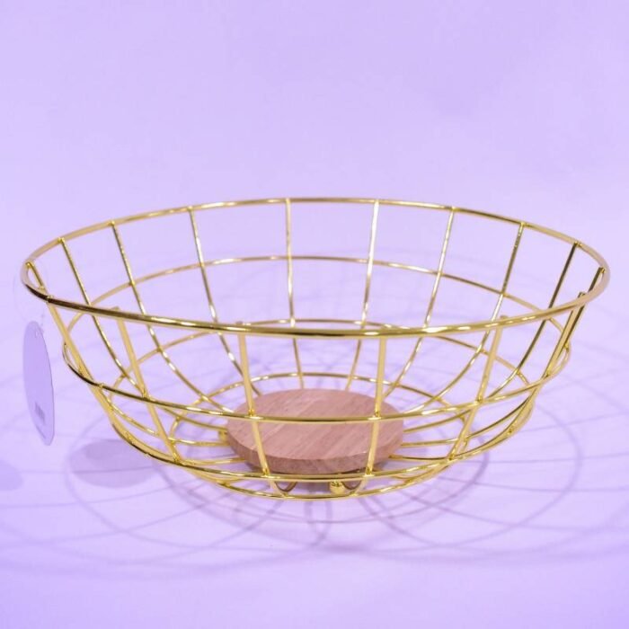 Corbeille a fruits en métal – Design aéré et moderne – Image 4