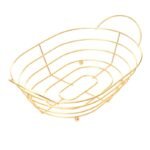 Panier a pain en métal avec doublure tissu – Élégant et pratique – Image 4