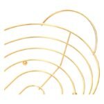 Panier a pain en métal avec doublure tissu – Élégant et pratique – Image 5