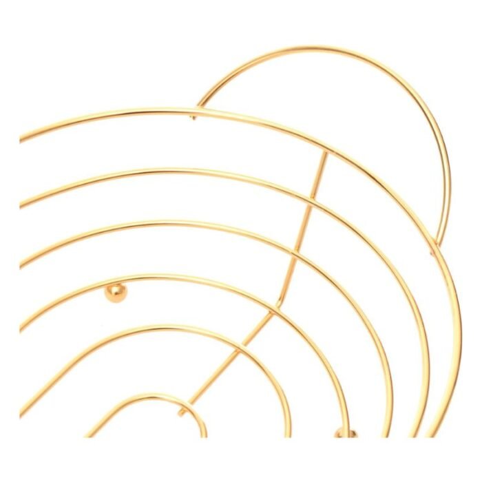 Panier a pain en métal avec doublure tissu – Élégant et pratique – Image 5