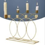 Porte bougie décoratif – Style contemporain en métal – Image 2