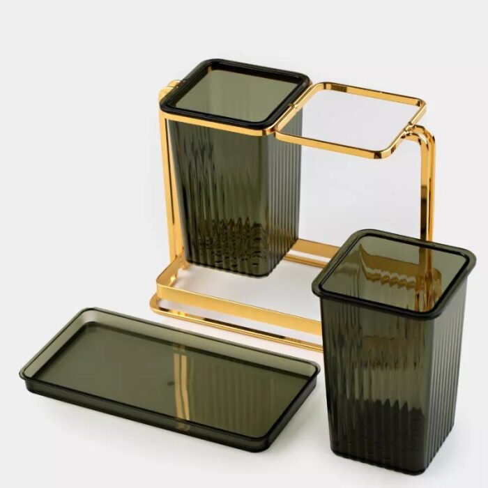 Porte couverts double compartiment – Design moderne et pratique – Image 2