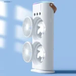 mini ventilateur double