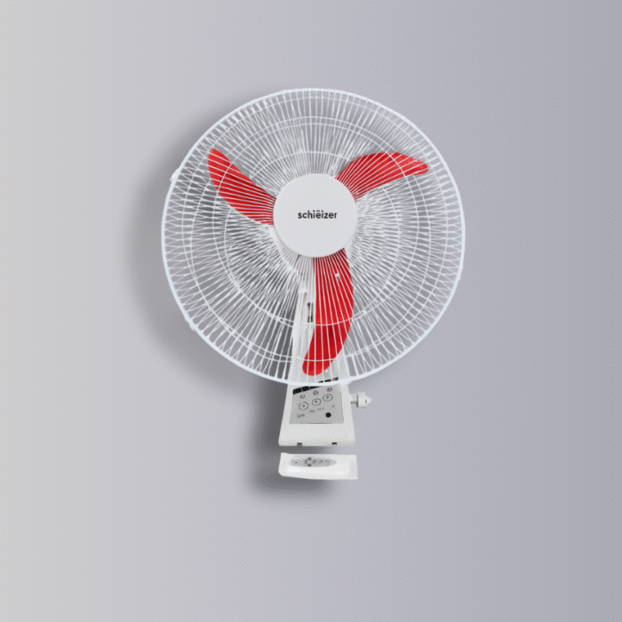 Ventilateur mural Schlëizer 18 pouces – télécommande incluse, ventilation puissante – Image 3