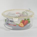 ⁦طقم 4 علب حفظ الطعام مستديرة – زجاج بغطاء محكم – من 120 مل إلى 5700 مل⁩ - الصورة ⁦3⁩