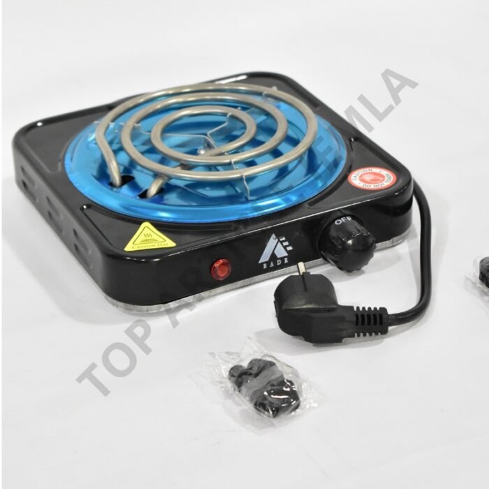 Plaque Chauffante Électrique Badr – 1000W – Résistance en spirale – Image 2
