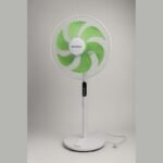 Ventilateur sur pied 41 cm silencieux avec télécommande – 6 pales, 9 vitesses, oscillation automatique – Image 4