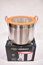 ⁦طنجرة بغطاء زجاجي 