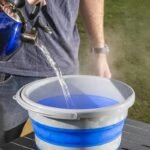 Seau Pliable 10L Gain de place pour le camping et le jardinage – Image 3